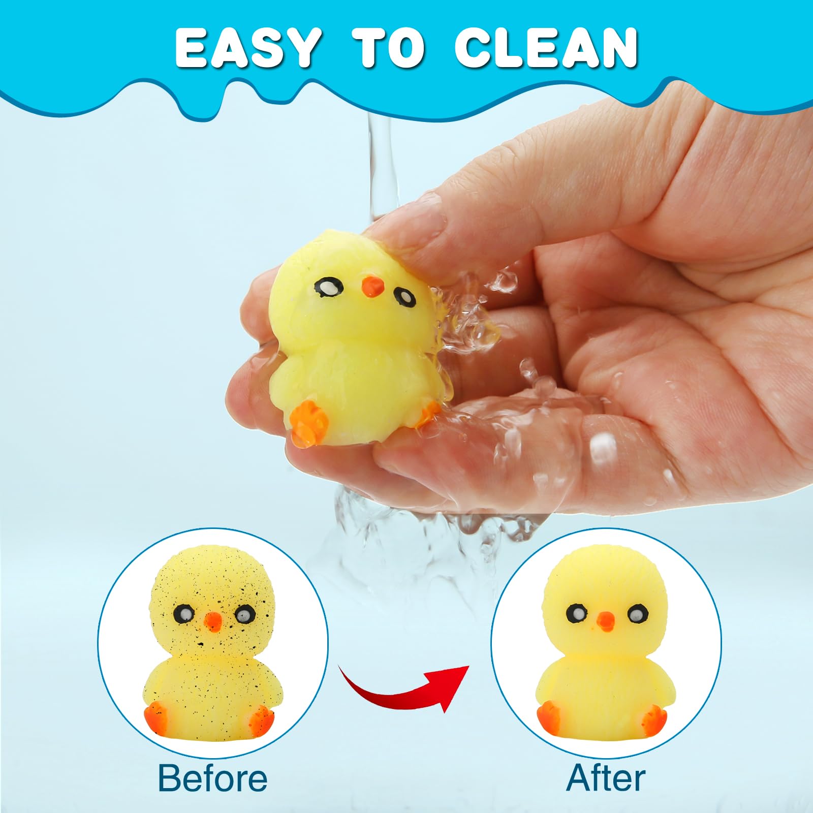 30 Pack Squishy Toys, Kawaii Squishies Party Favors for Kids 4-8 8-12 Treasure Box Toys for Classroom Birthday Xmas Gifts Goodie Bag Mini Animals Mochi Squishy Stress Relief Sensory Toys Random - Image 3